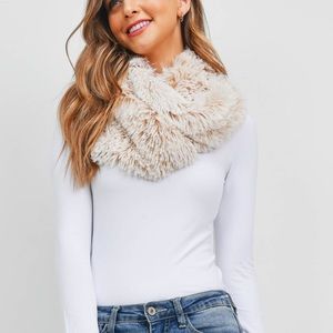 Faux Fur Infinity Scarf